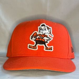 New Era Cleveland Browns Brownie The Elf Throwback SnapBack Hat
